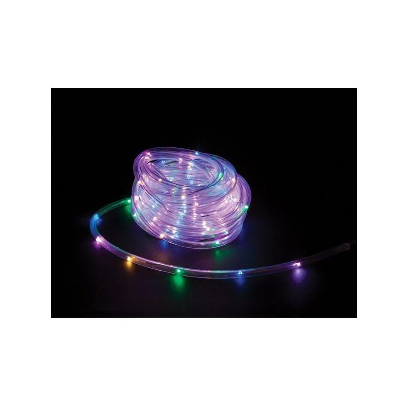 foto del prodotto microlight led 6 m 120 lampade multicolor filo trasparente 12 v