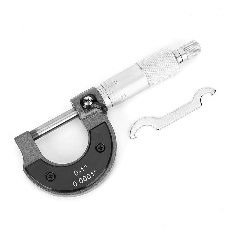 foto del prodotto micrometro esterno 0 25 mm, risoluzione 0,01 mm metrico ,