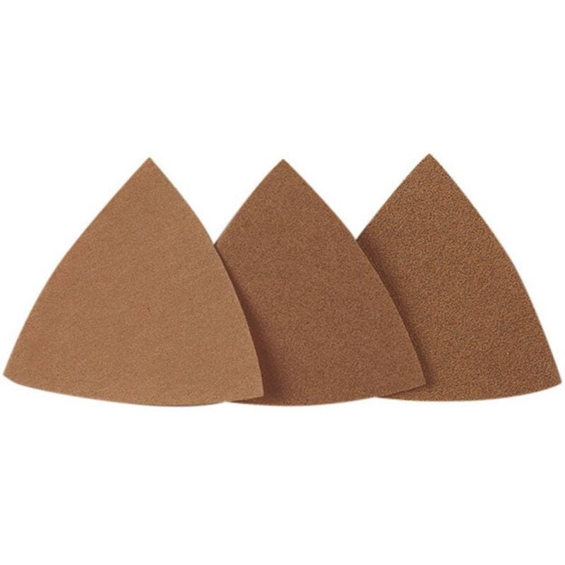 foto del prodotto micromot 28 895 carta abrasiva a delta a strappo, non perforato dimensione dei grani 240 lato 65 mm 25 pz. proxxon