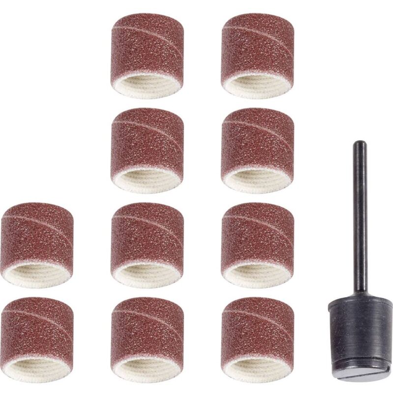 foto del prodotto micromot 28 978 manicotto abrasivo con mola abrasiva dimensione dei grani 120 x l 14 mm x 13 mm 10 pz. proxxon