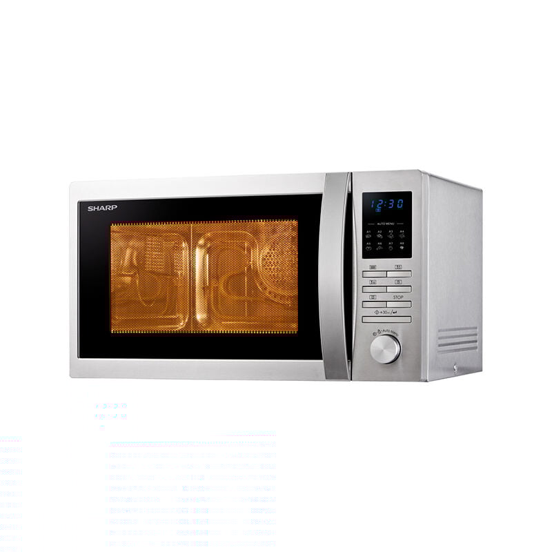 foto del prodotto microonde 25l 900w acciaio inox r322stw sharp