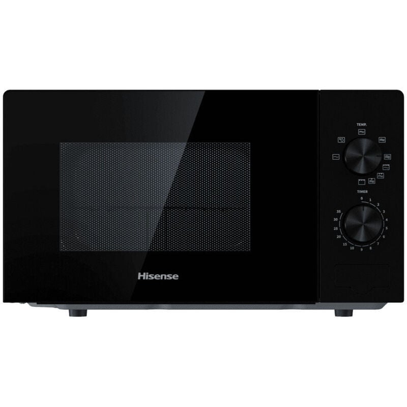 foto del prodotto microonde hisense h20mobp1 nero 700 w 20 l