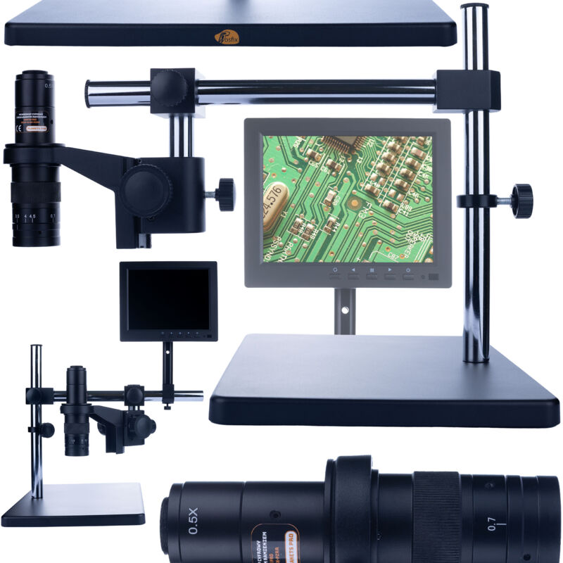 foto del prodotto microscopio digitale earth pro mcep 0.5x pzrr con braccio regolabile