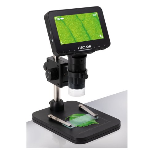 foto del prodotto microscopio lisciani 109869 hi tech black