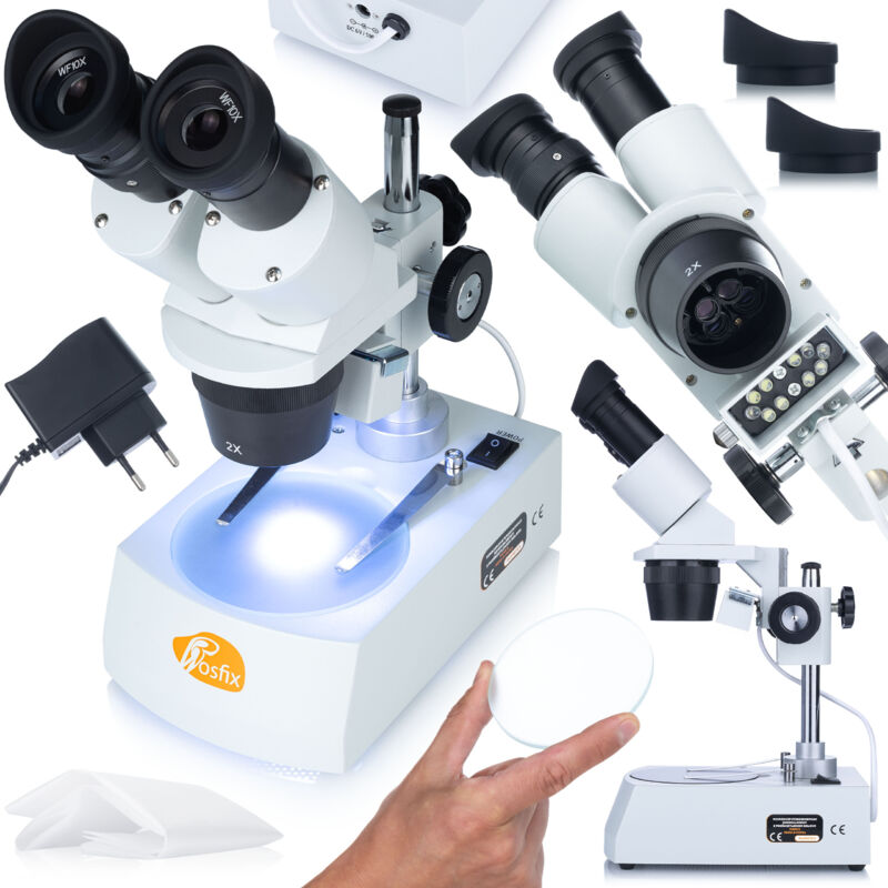 foto del prodotto microscopio stereoscopico binoculare con illuminazione inferiore mars s msms b pzpd1