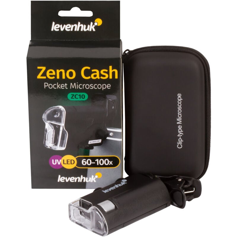 foto del prodotto microscopio tascabile levenhuk zeno cash zc10