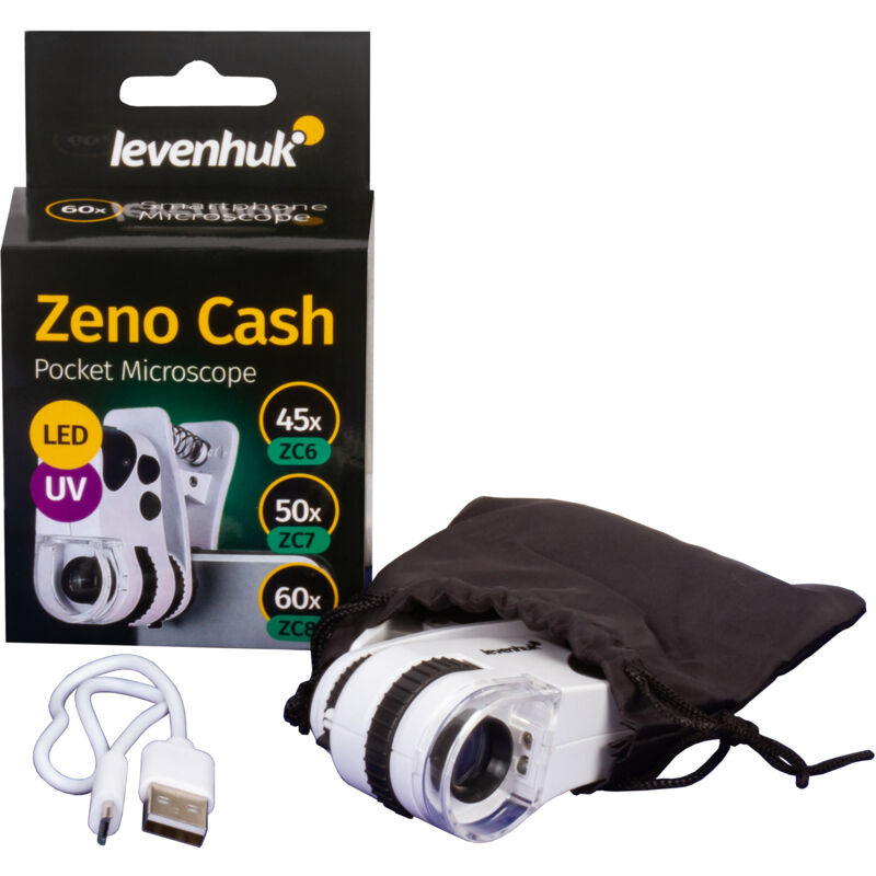 foto del prodotto microscopio tascabile levenhuk zeno cash zc7