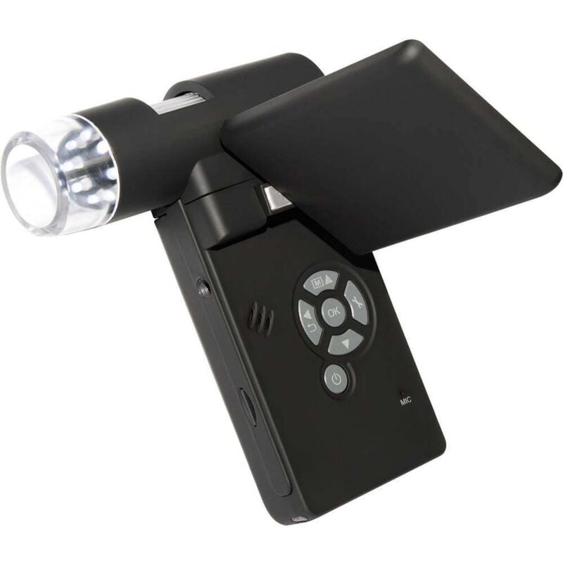 foto del prodotto microscopio usb con monitor 5 megapixel zoom digitale max. 500 x - toolcraft