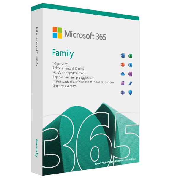 foto del prodotto microsoft 365 family ita sub1y p10