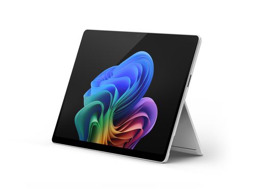 foto del prodotto microsoft nb 13 oled touch surface pro copilot pc snapdragon elite 16gb 512gb ssd platinum win 11