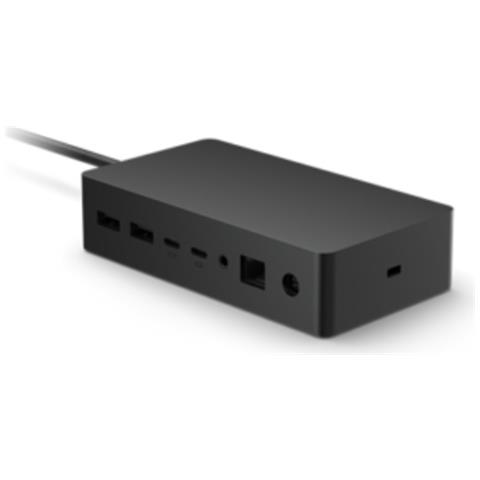 foto del prodotto microsoft surface dock 2 docking station per dispositivo mobile tablet nero