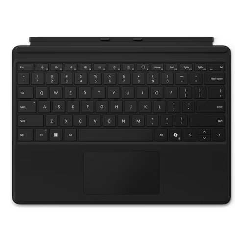 foto del prodotto microsoft surface pro tastiera con tasto copilot nero