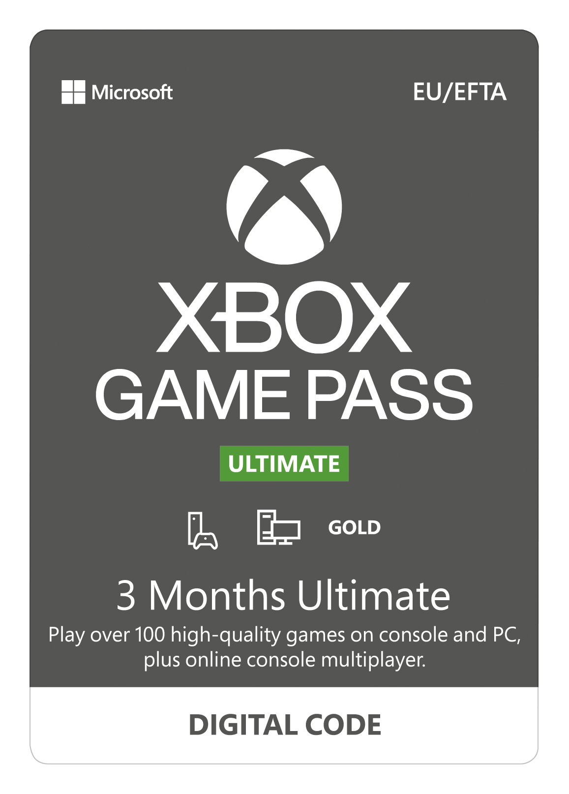 foto del prodotto microsoft xbox live game pass ultimate xbox one