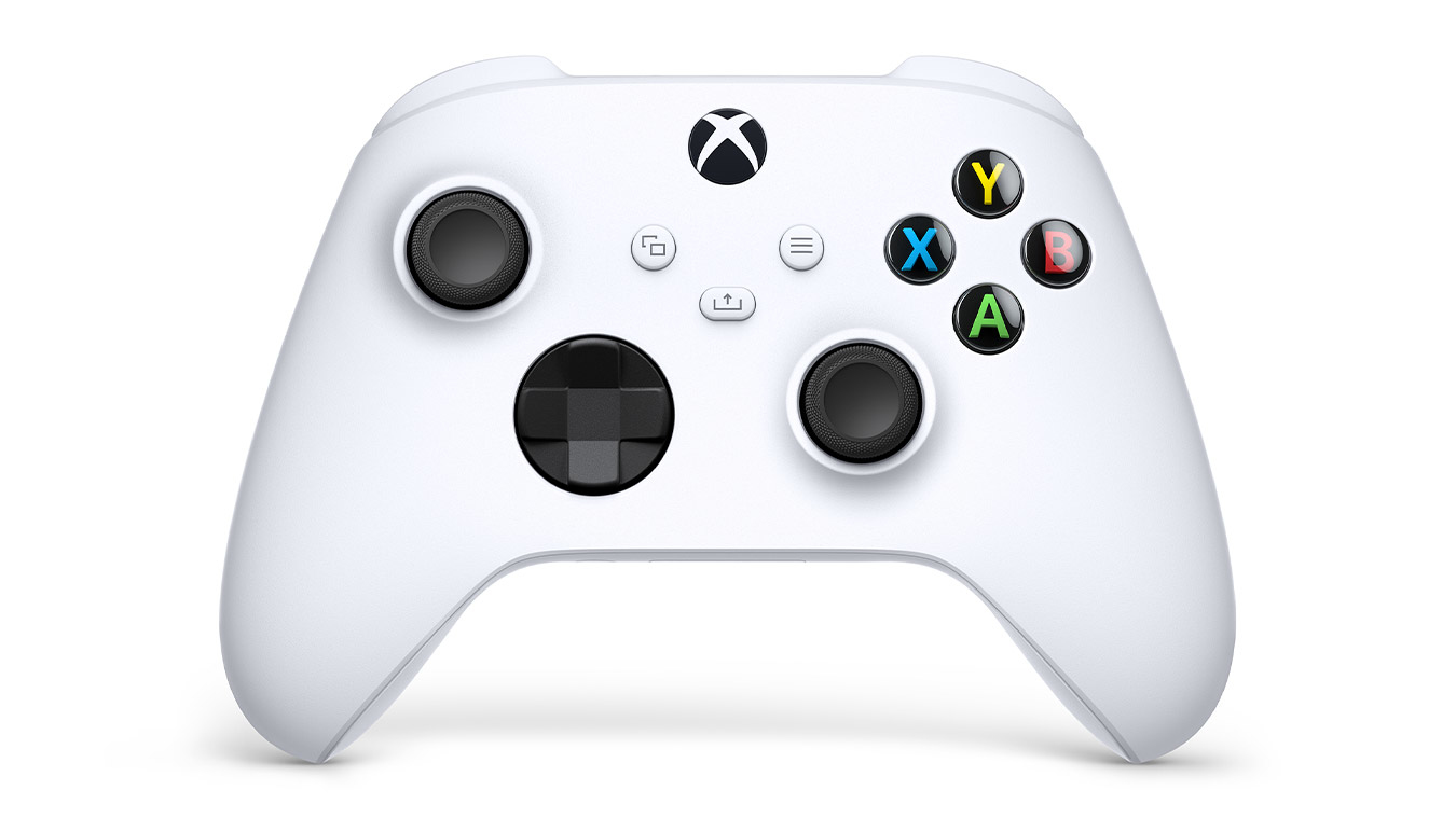 foto del prodotto microsoft xbox wireless controller bianco bluetooth gamepad analogico digitale android, pc, xbox one, xbox one s, xbox one x, xbox series s, xbox series x, ios