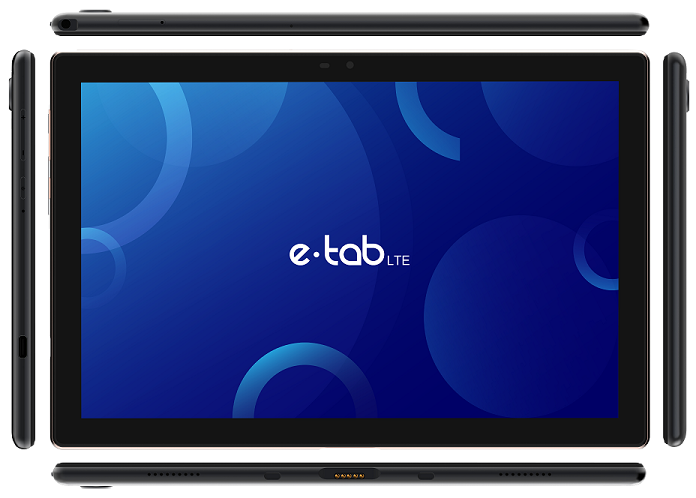 foto del prodotto microtech tablet e tab lte nero 10 full hd ram 4gb memoria 64 gb wi fi 4g fotocamera 13mpx android 