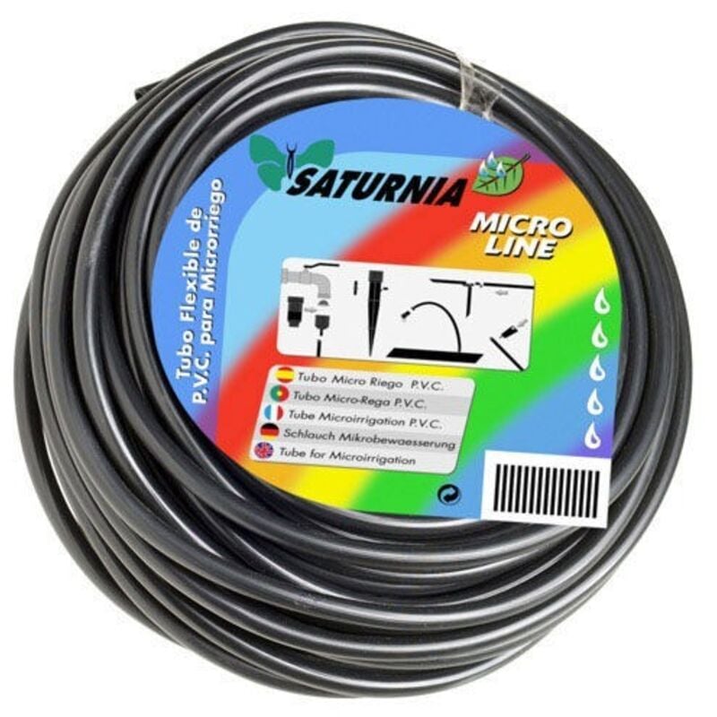 foto del prodotto microtubo pvc gocciolatoio (rotolo 15 metri) saturnia