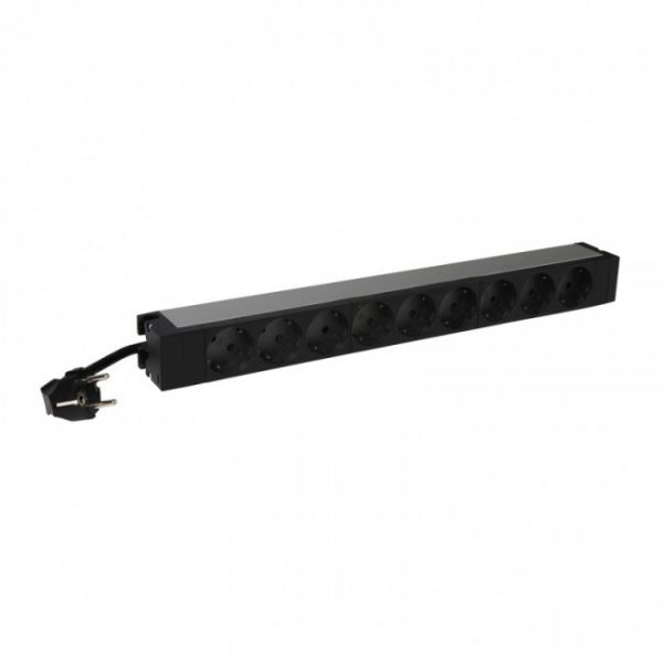 foto del prodotto middle atlantic products 646812 unit di distribuzione dell energia pdu 9 presa e ac 1u nero
