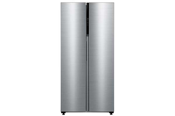 foto del prodotto midea frigo side by side no frost 460lt e inox smarthome mdrs619fie46