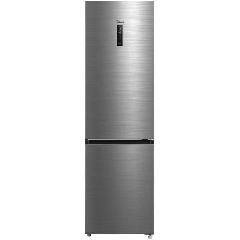 foto del prodotto midea mdrb521mga46o - frigorifero combinato 378 l, 201 cm, classe a, 29 db, total no frost, zona 0 c, inox