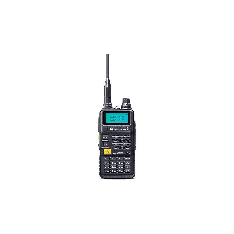 foto del prodotto midland - ct590 s ricetrasmittente 128 canali vhf 114 - 146/ uhf 430 - 440 nero