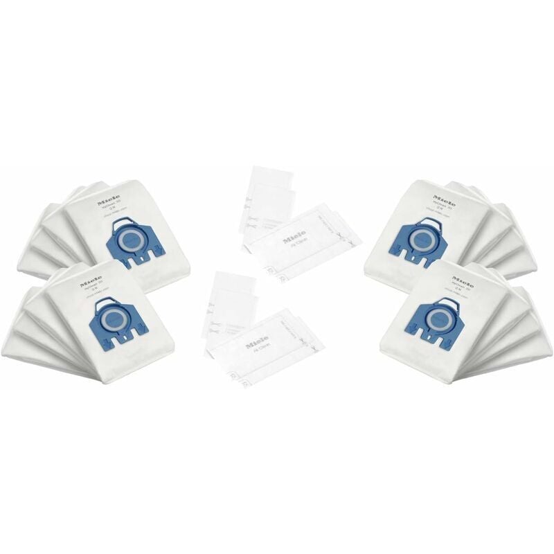 foto del prodotto miele migliora la tua routine di pulizia con 16 sacchetti antipolvere ad alte prestazioni per aspirapolvere gn airclean 3d a 