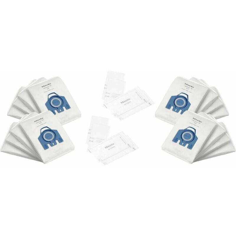 foto del prodotto migliora la tua routine di pulizia con 16 sacchetti raccoglipolvere ad alte prestazioni per gli aspirapolvere miele gn airclean 3d a 