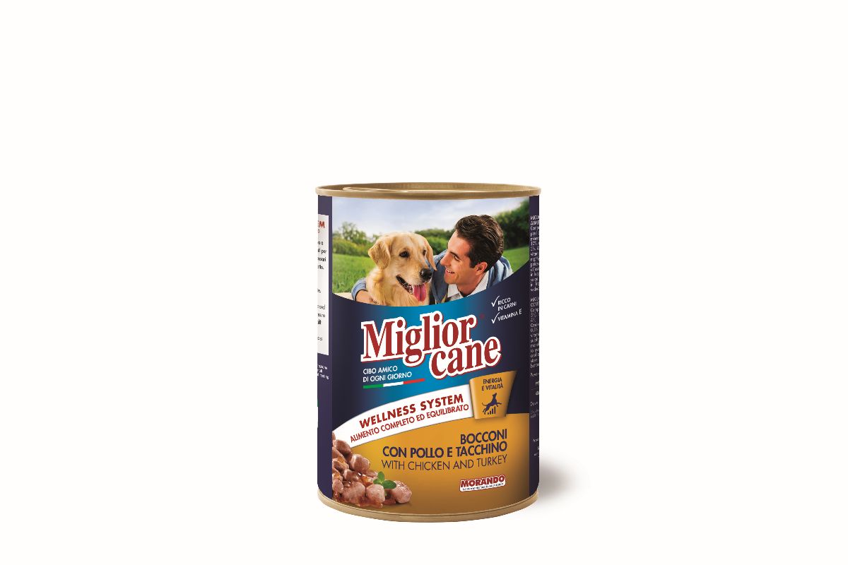foto del prodotto migliorcane bocconi 405gr pollo/tacchino