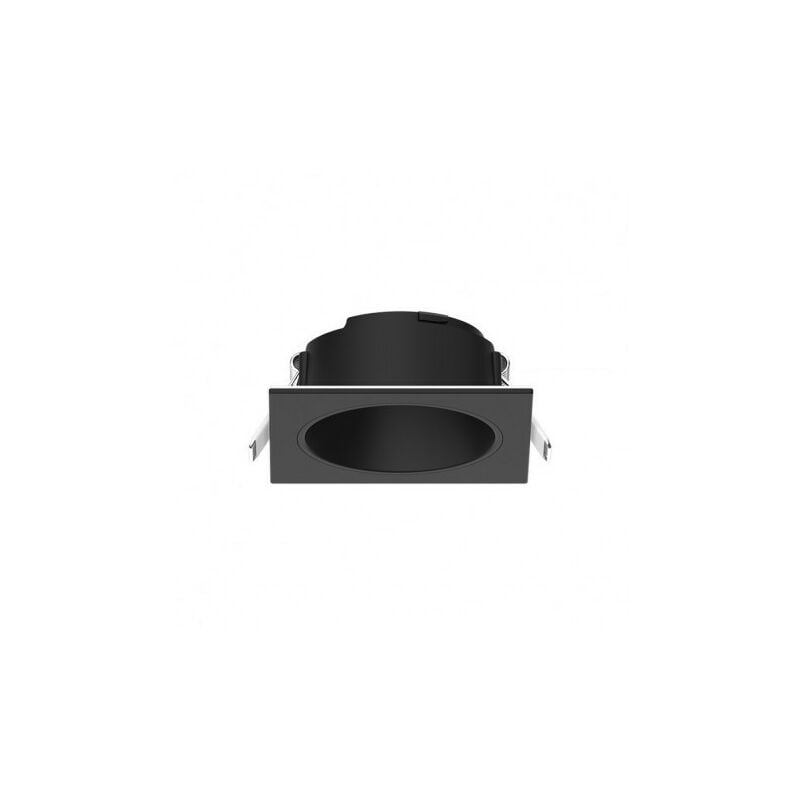foto del prodotto miidex lighting colletta a bassa luminanza per ip20 led 82mmx82mm nero perforazione 68x68mm