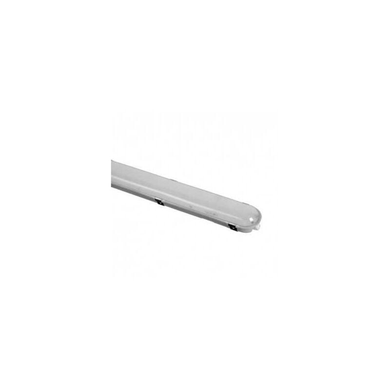 foto del prodotto miidex lighting controller trasversale led diffusore frost 40w 5200lm 120 impermeabile ip65 ik08 1232mm bianco naturale 4000k
