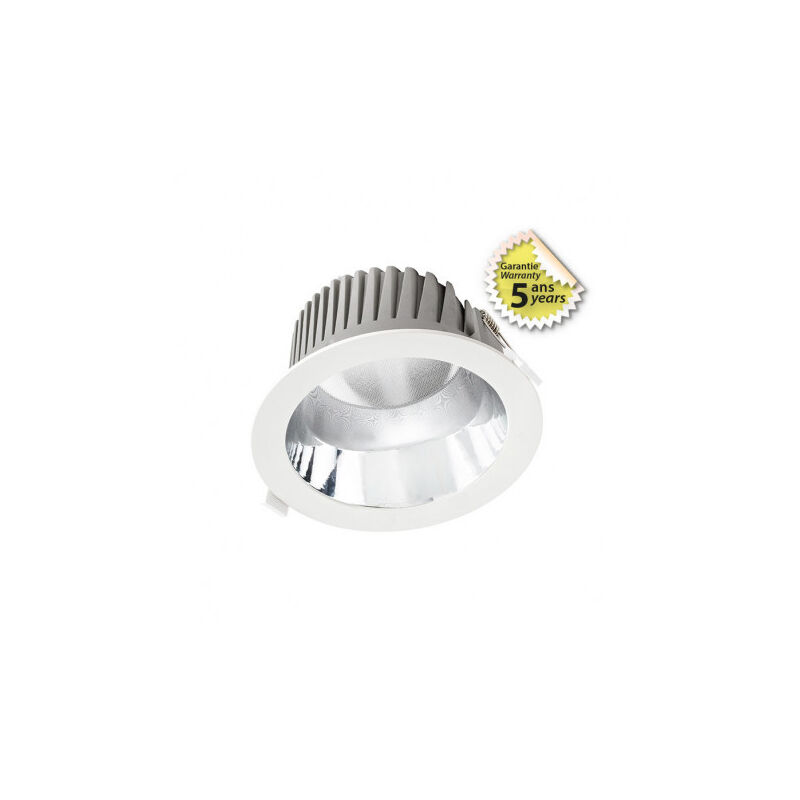 foto del prodotto miidex lighting downlight led bianco 134 15w 4000lm 4000k dimmerable dali garanzia 5 anni