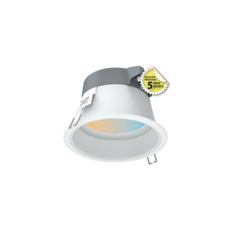 foto del prodotto miidex lighting downlight led bianco dimmerabile ac220 240v 20w 1800lm 100 ip44 20 175mm ctc 3000k 4000k 6000k foratura 150mm