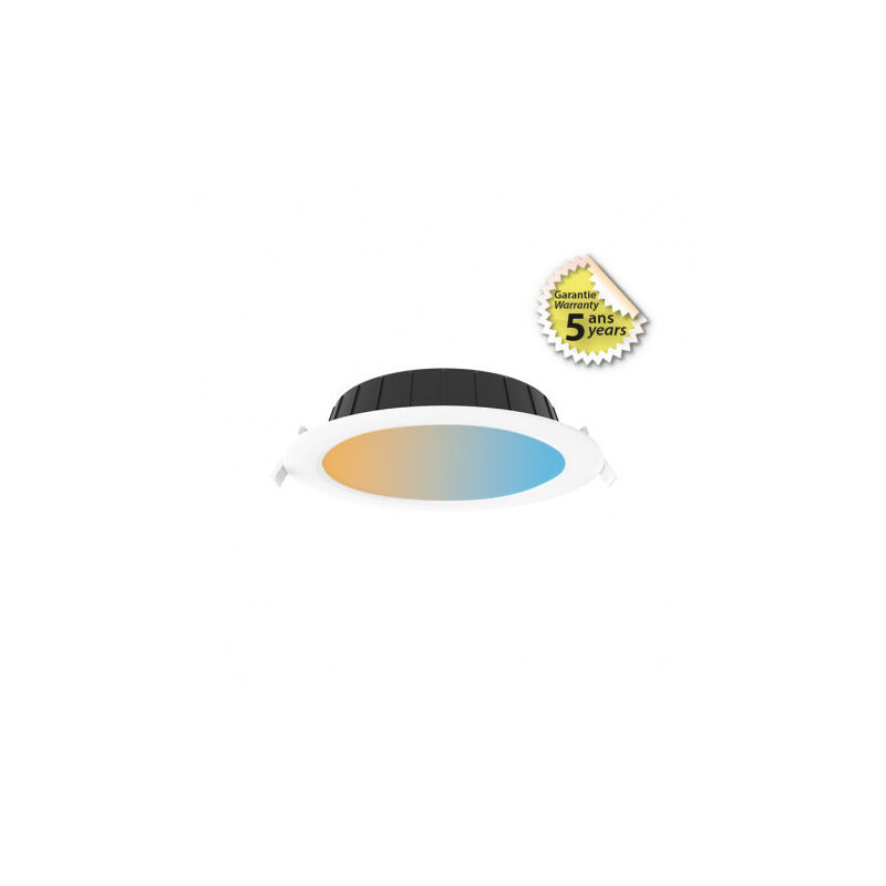 foto del prodotto miidex lighting downlight led cct dali2 push bbc 21w 3000 4000 6500k 5 anni di garanzia