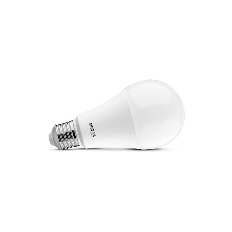 foto del prodotto miidex lighting lampadina led e27 16w 1900lm bianco caldo 3000k angolo 180 71mm