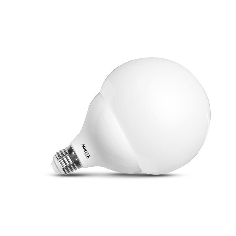 foto del prodotto miidex lighting lampadina led e27 g120 20w 6500k day white 2452lm 120mm 200 