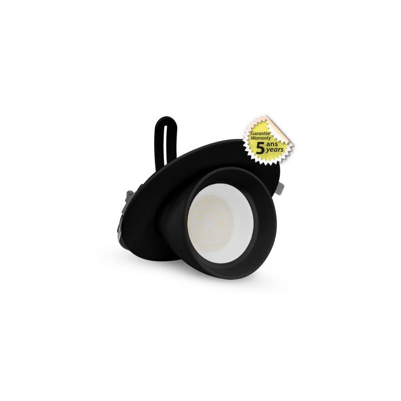 foto del prodotto miidex lighting led led snail orientabile 38w 3020 3550 3220lm 90 195mmx145mm bianco caldo al giorno ctc 3000k 4000k 5700k