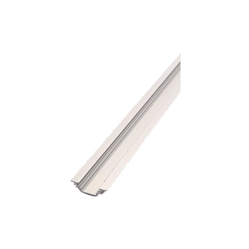 foto del prodotto miidex lighting profilo di finitura alluminio anodizzato 2m per nastro led 8mm