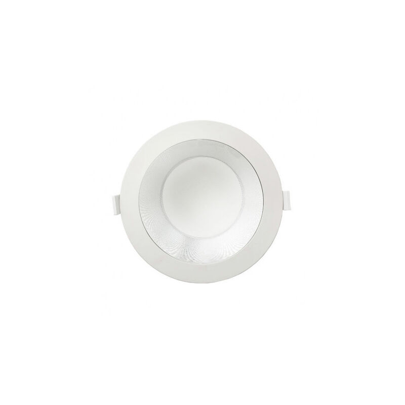 foto del prodotto miidex lighting punto led incasso 25w 2500lm 85 160mm ip43 ik07 bianco naturale 4000k foratura 145mm
