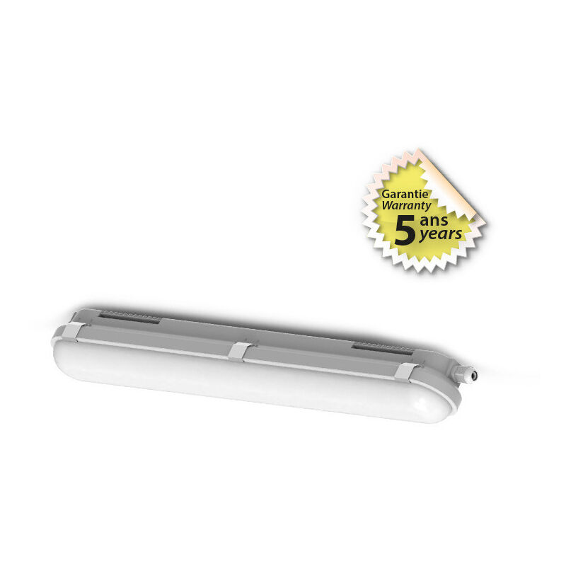 foto del prodotto miidex lighting regolatore 15w led resistenza all acqua detector movimento rf 2100lm 4000k ip65 650mm