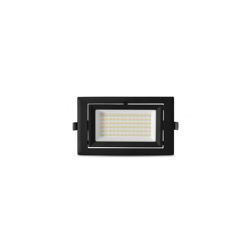 foto del prodotto miidex lighting spot led da incasso 32 38w 3000lm 3800lm 100 ip40 20 240mmx145mm perforazione cct 205mmx125mm