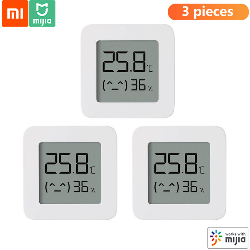 foto del prodotto mijia bt 2 misuratore di temperatura e umidit bianco 3 pz