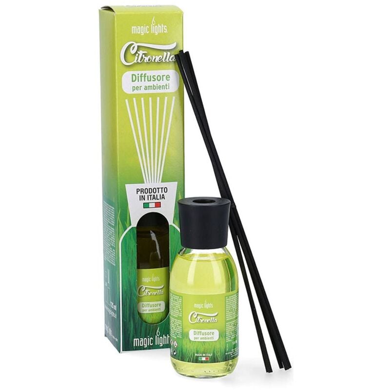 foto del prodotto mikado citronella 125ml luci magiche