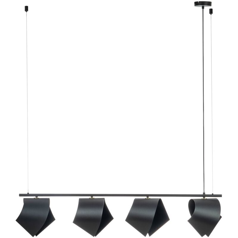 foto del prodotto mikolay' in nero da metallo - lucande