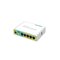 foto del prodotto mikrotik hex poe lite router cablato fast ethernet bianco