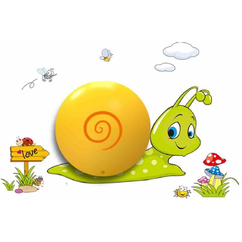foto del prodotto milagro lampada per bambini lumaca led 0,6w