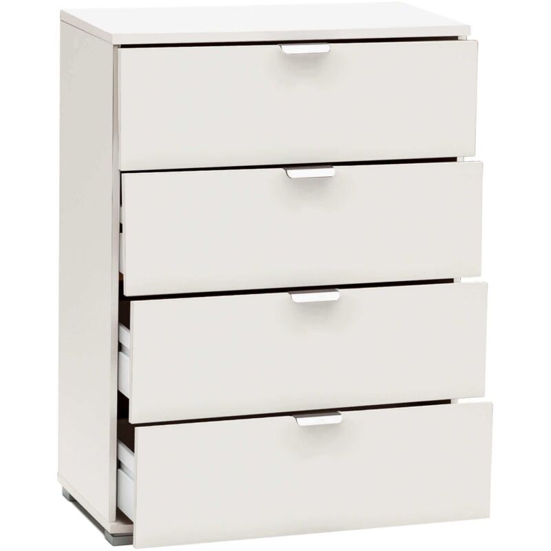 foto del prodotto milani home - ale - cassettiera 4 cassetti