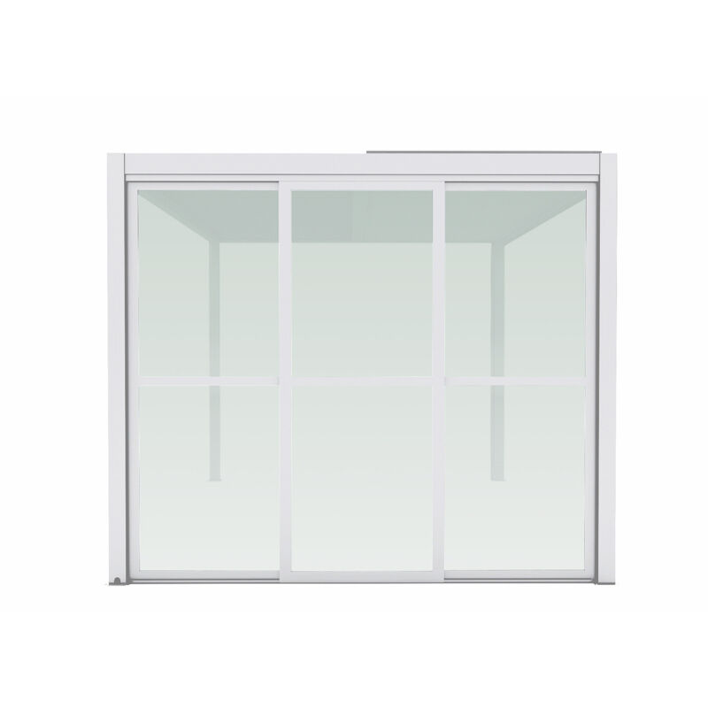 foto del prodotto milani home andross laterale in policarbonato per pergola bioblimatica 3 m