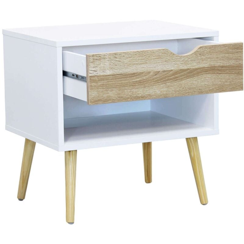 foto del prodotto milani home astral comodino moderno