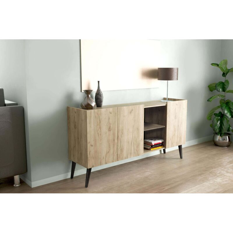 foto del prodotto milani home bjorn madia di design con 3 ante
