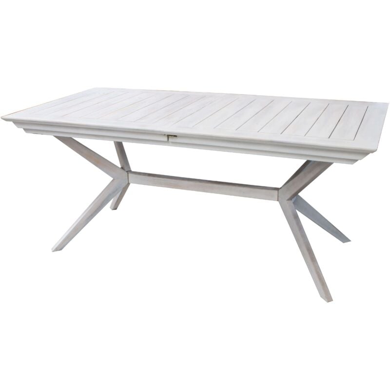 foto del prodotto milani home caesar tavolo da giardino allungabile in legno massiccio di acacia
