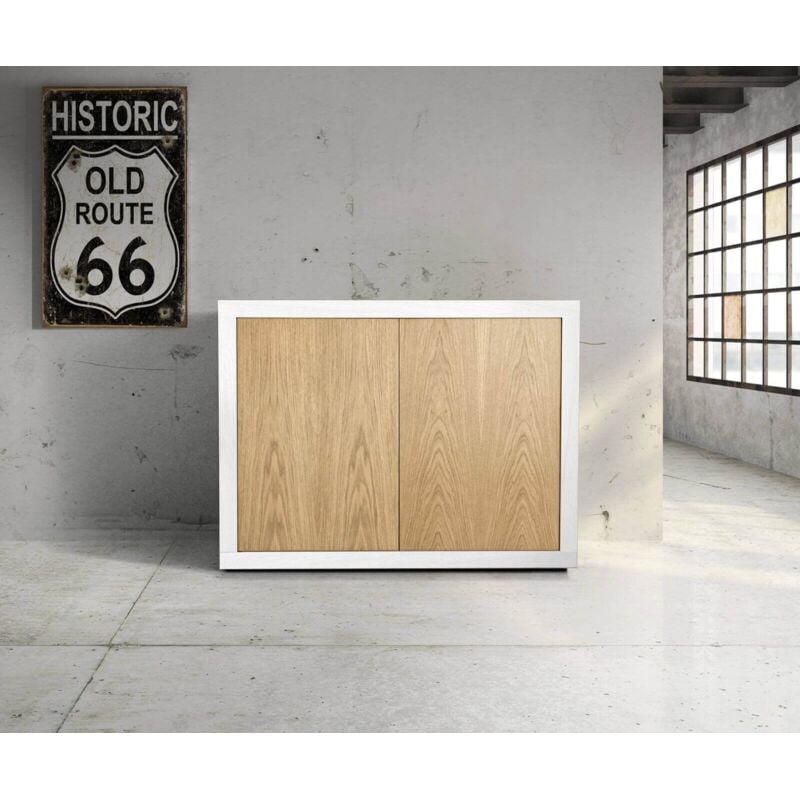foto del prodotto milani home chad credenza moderna in nobilitato